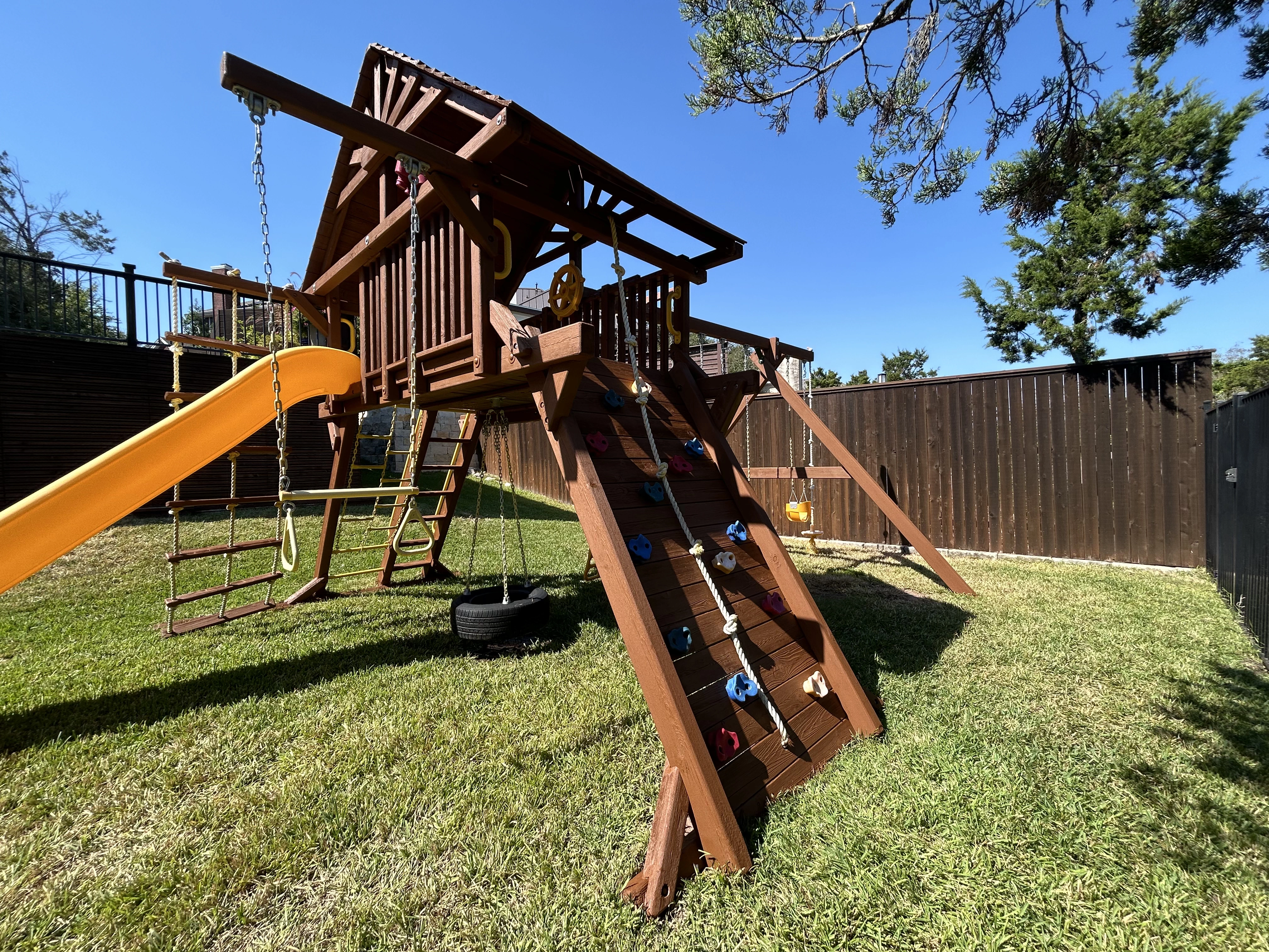 Thumbnail for Custom Wooden Playground Assembly